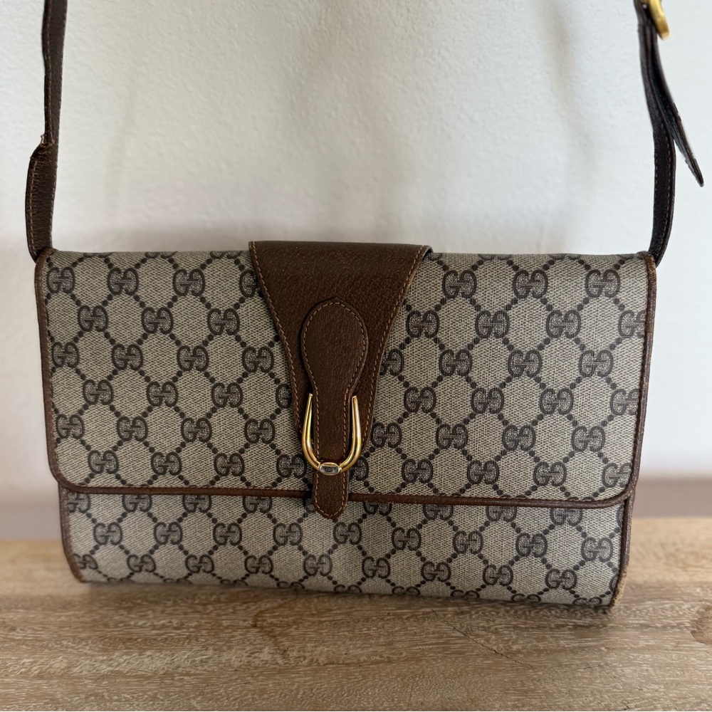 Gucci Ophidia GG Supreme Leather Bag - Picture 1 of 15